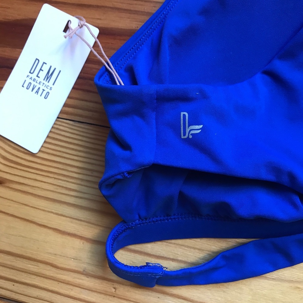Fabletics Royal Blue Eden Crossback Bra, NWT, XL - Picture 9 of 15